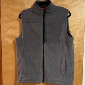 Coleman Charcoal Fleece Vest